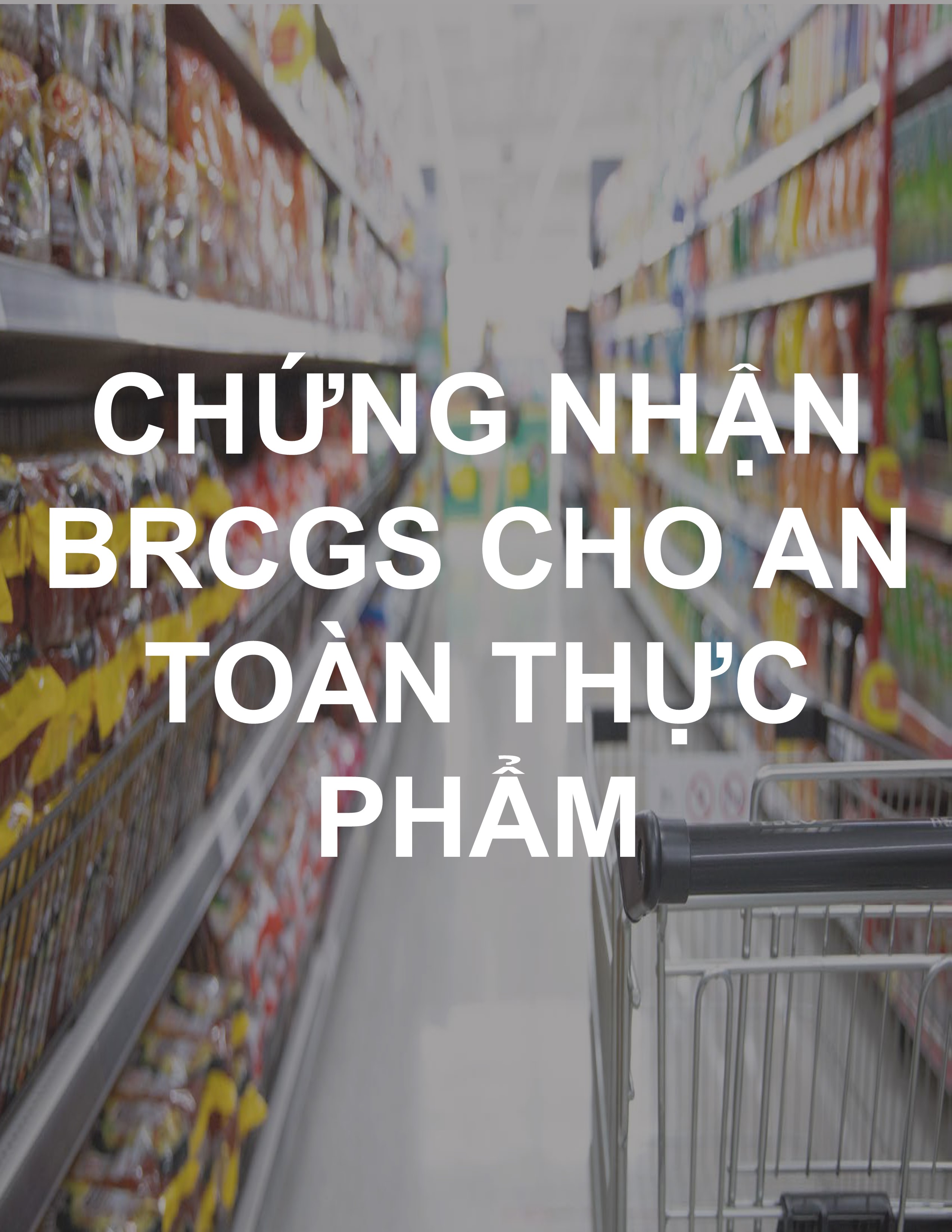 CHỨNG NHẬN BRCGS